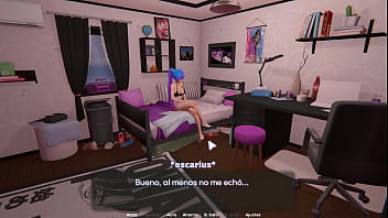 Una de las chicas cae encima de mi y toco sus senos meltwish valley