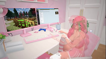 Una de las chicas cae encima de mi y toco sus senos meltwish valley