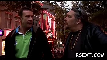 Sexy ass hottie sucks dick