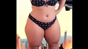 Whoops i accidentally launched a school of sharks into the sky while stomping through town as your favorite curvy giante