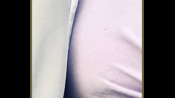 Milf stops and shows her perfect braless tits in public