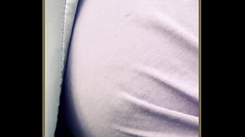 Milf stops and shows her perfect braless tits in public