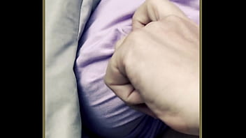 Milf stops and shows her perfect braless tits in public