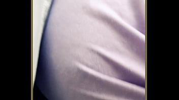 Milf stops and shows her perfect braless tits in public