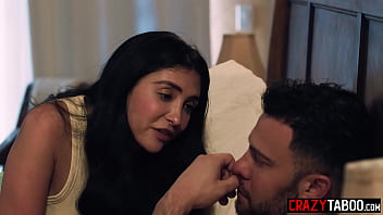 Sexy babe jane wilde swallowed big cock and fucked by guy in front of his wife