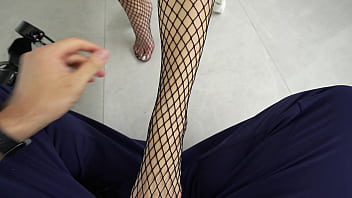 Co worker at the real estate agency wanted to give me a head