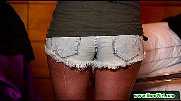 Hot japanesse masseuse plays with big cock 24