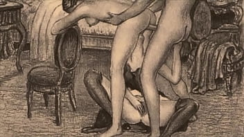 Retro erotic art