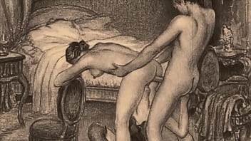 Retro erotic art