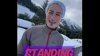 It’s september and i’m standing and running in the snow—can’t believe it ️ ️have you ever exper