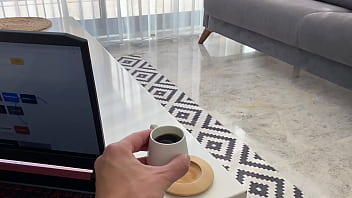 Hot secretary in a miniskirt deserves to be tied up and fucked