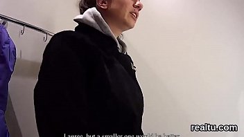 Beautiful czech nympho gets seduced in the supermarket and pounded in pov