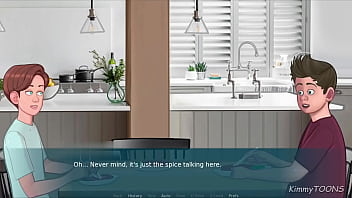 Big tit milf neighbour gave me bj in shower while her son was out