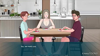 Big tit milf neighbour gave me bj in shower while her son was out