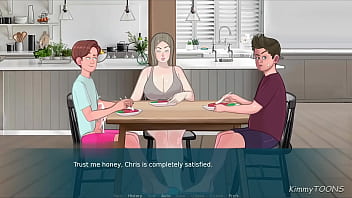 Big tit milf neighbour gave me bj in shower while her son was out