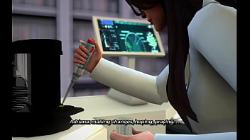 Vampire fucks hot scientist