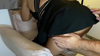 Whitext passing his hand over me