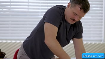 Stunning big tit milf enjoys more than a massage and fuck hard