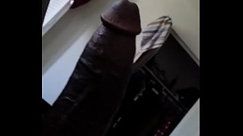 Slightly stroking sweet dick