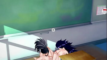 Momo yaorozu midnight pleasuring both