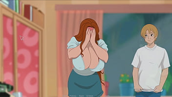 Sexy stepmom gets fucked in her room before her husband returns