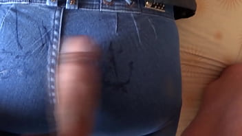 Stepmom gives me a hard time with his cock in the ass and i get a big cumshot