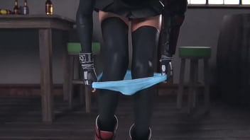 Slutty girl tifa gets fucked good