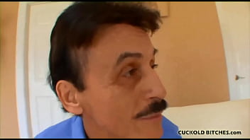 Cuckolding femdom training and interracial sex