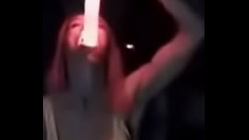 Deepthroat glowing dildo Deepthroat glowing dildo