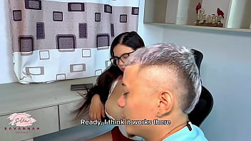 Coworkers have rough sex in the office savannah watson