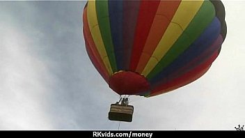 Sexy teen nails her butt on hard dick for cash 30