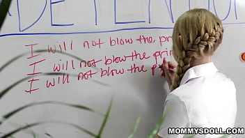 Stepmom disciplines her 2 naughty teens