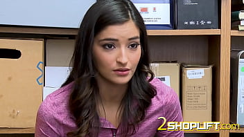Cute babe rammed by the officer Cute babe rammed by the officer