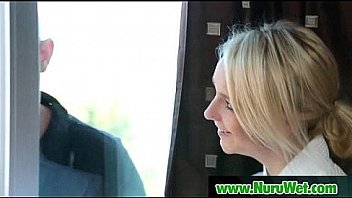 Nuru massage sex with busty japanese babe 14