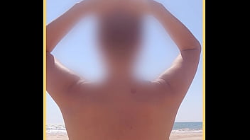 Hot milf nude in public