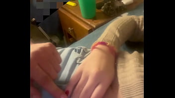 Sucking my girl's belly button