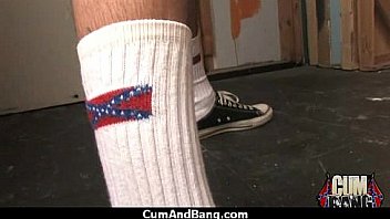 Real ebony babe getting hard core group making out 23