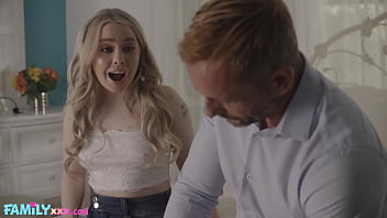 Smy teen stepdaughters panties are soaking wet