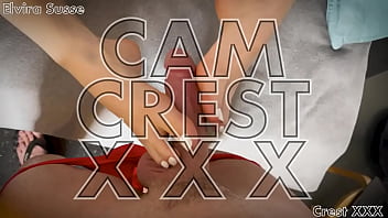 Petite redhead teases your dick with her little feet free