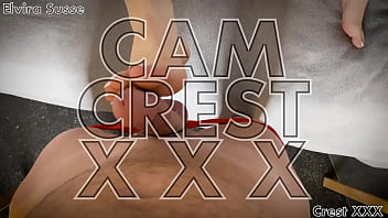 Petite redhead teases your dick with her little feet free