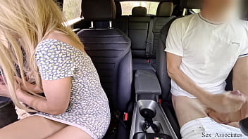 Dogging by an accident italian guy caught me and my mistress in the woods and she had to suck him off