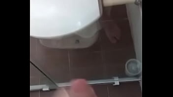 Cumming in the shower