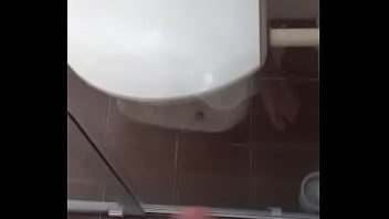 Cumming in the shower