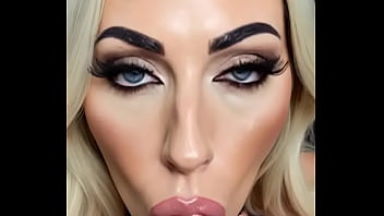 Milf takes cum in her mouth but keeps on sucking