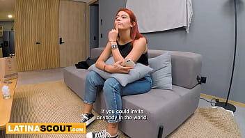 18yo redhead latina cutie fucked raw in her sexy lingerie set