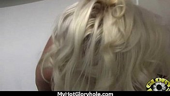 Incredible ebony teen blowjob gloryhole audition 11