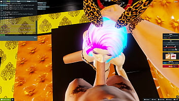 First person blowjob in 3d game