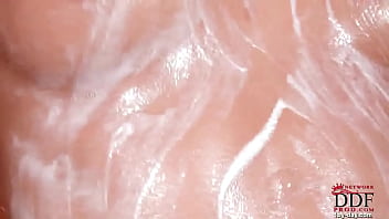 Lara's horny shower show part 2