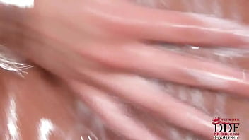 Lara's horny shower show part 2