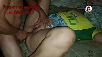 Deixei meu amigo dotado em nossa esperando para recepcionar minha mulher no dia das bruxas de surpresa